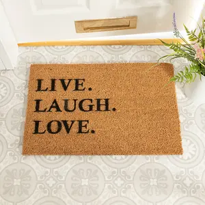 Live Laugh Love Doormat - Regular 60x40cm