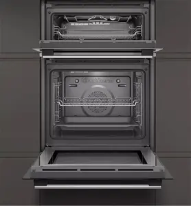 Neff N30 U1GCC0AN0B Built In Electric Double Oven,Stainless Steel