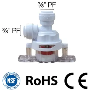 Hommix Double O-Ring RO (Reverse Osmosis) Automatic Leak Stopper 3/8"