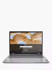 Lenovo Ideapad Flex 3I Chromebook Laptop, Intel Pentium Processor, 8GB RAM, 128GB Emmc, 15.6" Full HD, Arctic Grey