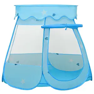 Berkfield Children Play Tent Blue 102x102x82 cm