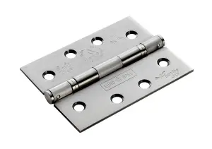 Eurospec Satin Stainless Steel Enduro Grade 13 Slim Knuckle Hinge  (SCH14325/13SSS)