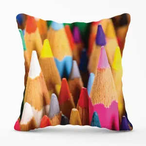 Colouring Pencils Outdoor Cushion 45cm x 45cm