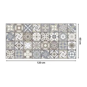 Limestone Spanish Tiles Self-adhesive kitchen, bathroom, home floor sticker DIY