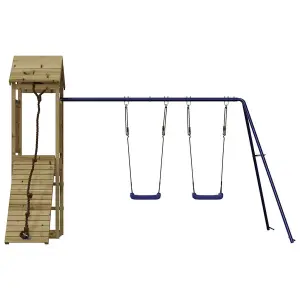 Berkfield Outdoor Playset Impregnated Wood Pine