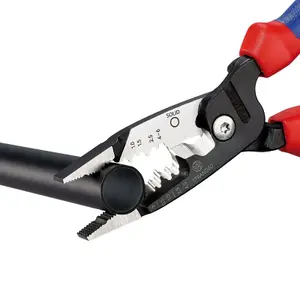 KNIPEX 13 72 200 ME Wire Stripper with Multi-Component Grips, 200mm 13191