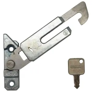 Res-Lok Concealed Window Restrictor Child Lock Key Locking Right & Left Hand Pair