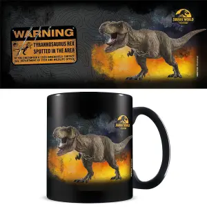 Juric World: Dominion T-Rex Mug Black/Grey/Yellow (One Size)