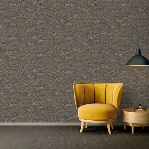 Galerie Absolutely Chic Beige Brown Grey Cherry Blossom Motif Smooth Wallpaper