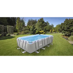 5.5x3m Premium Garden Swimming Pool with Filter Pump - Ideal for Family Fun