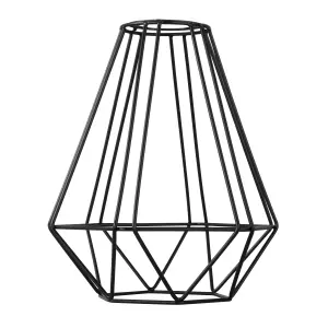 GoodHome Smertrio Black Light shade (D)17.5cm