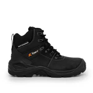 Xpert Typhoon S3 Safety Waterproof Boots Black