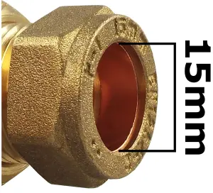 mdpe fittings to copper pipe connectors (25mm straight-15mm copper)