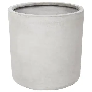 Plant Pot 42 x 42 x 42 cm Grey MESSENE