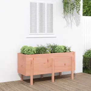 Berkfield Garden Raised Bed 121x50x57 cm Solid Wood Douglas