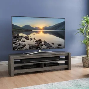 AVF Calibre 1.4m TV Stand, for TVs up to 65" - Grey Oak