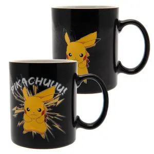 Pokemon Heat Changing Mug Black (One Size)