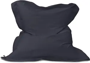 rucomfy Outdoor Water Resistant Giant Squashy Squarbie Beanbag - Navy