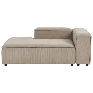 Right-Hand Corner Sofa ARDAL Taupe Right Hand