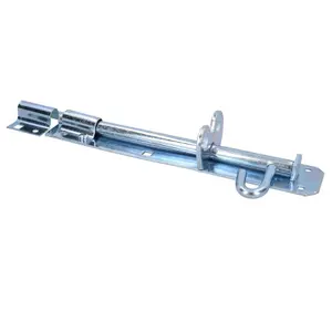 200mm Galvanised Brenton Slip Bolt Padbolt Slide Latch Lock Sheds Gates