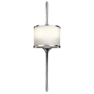 Kichler - Mona 2 Light Wall Light - Polished Chrome