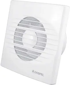 Whisper quiet Bathroom/kitchen extractor fan 120mm model with a timer switch (120mm)