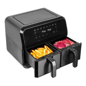 SIA 8 Litre Dual Basket Air Fryer