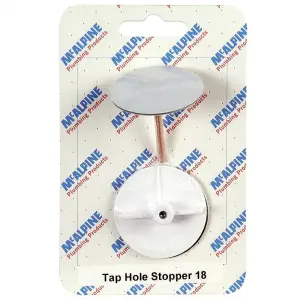 McAlpine CARD-18 Tap Hole Stopper - TAPSTOP-SS40