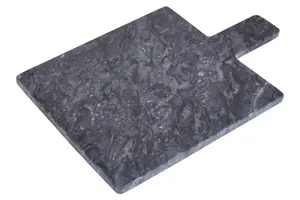 Interiors by Premier Black Marble chopping board