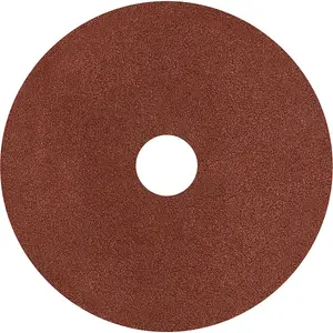 25 Pack of 125mm Aluminium Oxide Sanding Discs - 40 Grit for Wood and Metal