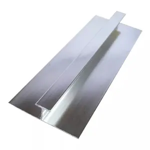 DBS Bathrooms Aluminium Joining Bar Trim For 10mm Shower Wall Panels 2.4m