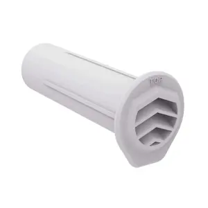 25 x White Drill Weep Vents Round Vent Cavity, Retaining Wall, Rendered Walls