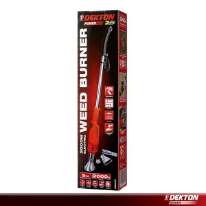 Dekton 2000W Electric Weed Burner Killer Wand Hot Air Blaster Torch