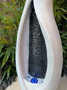 Couple Embrace Contemporary Mains Plugin Powered Water Feature