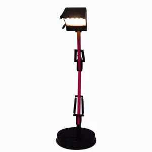 Luminosa Pala LED Articulated Desk Lamp 4W 350lm 3000K Red