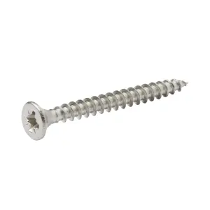 Diall Pozidriv Stainless steel Screw (Dia)4mm (L)40mm, Pack of 20