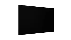 ALLboards 90x60cm Black chalk magnetic panel - black frameless chalk board