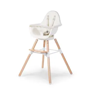 High Chair Natural/White