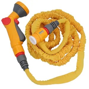 7.5 Metre Hozelock Superhoze Expanding Garden Hose Pipe Kink Free Watering