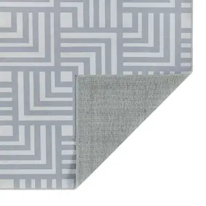 Washable Geometric Rug, Durable Resilient Comfortable Rug, Modern Rug for Bedroom, & Living Room-120cm X 170cm