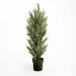 Blooming Artificial - Faux Conifer Tree - Outdoor Cedar Topiary Garden Plant