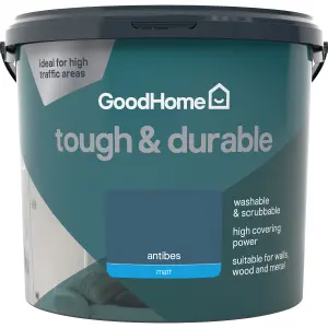 GoodHome Tough & Durable Antibes Matt Emulsion paint, 5L