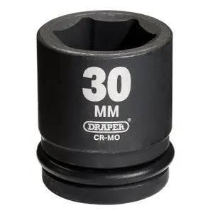 Draper Expert 30mm 3/4" Square Drive Hi-Torq&No.174, 6 Point Impact Socket