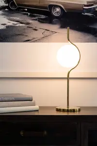 Luminosa Le Vita Led Table Lamp Gold Dimmable 6W 2700K