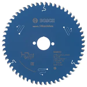 Bosch Professional Circular Saw Blade Expert for Aluminium - 190 x 30 x 2.6 mm, 56 Teeth