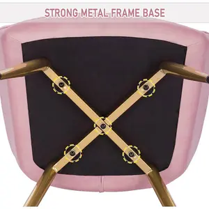 Pelham Upholstered Chair Pink