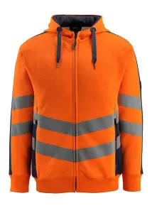 Mascot Safe Supreme Corby Hoodie (Hi-Vis Orange/Dark Navy)  (XXX Large)