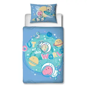 Peppa Pig George Stars Junior Toddler Duvet Cover Set