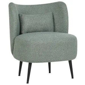 Armchair OTSBY Boucle Light Green