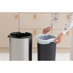 Brabantia 30 Litre Touch Bin Matt Steel